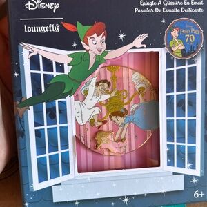 Loungefly Peter Pan Wendy Pixie Dust Pin Disney